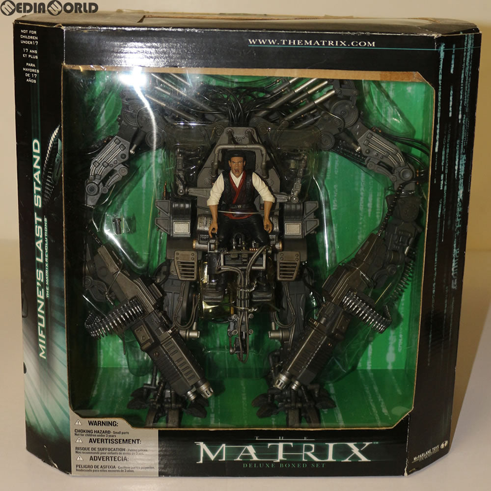 【中古即納】[FIG] APU Mifune's Last Stand(ミフネズラストスタンド) The Matrix Revolutions(マトリックス レボリューションズ) 完成品 フィギュア マクファーレントイズ/タカラ(20031130)