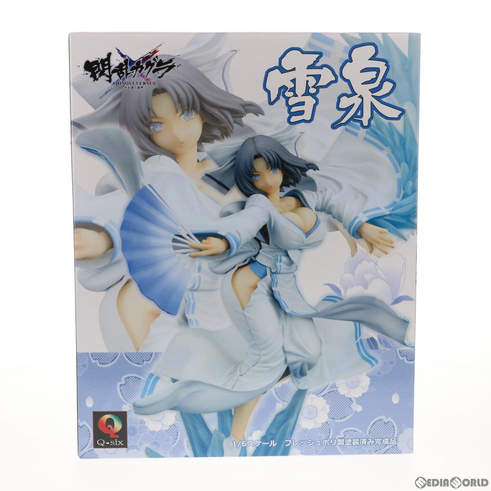 【中古即納】[FIG] 雪泉(ゆみ) 閃乱カグラ SHINOVI VERSUS -少女達の証明- 1/6 完成品 フィギュア Q-six(キューシックス) (20180930)