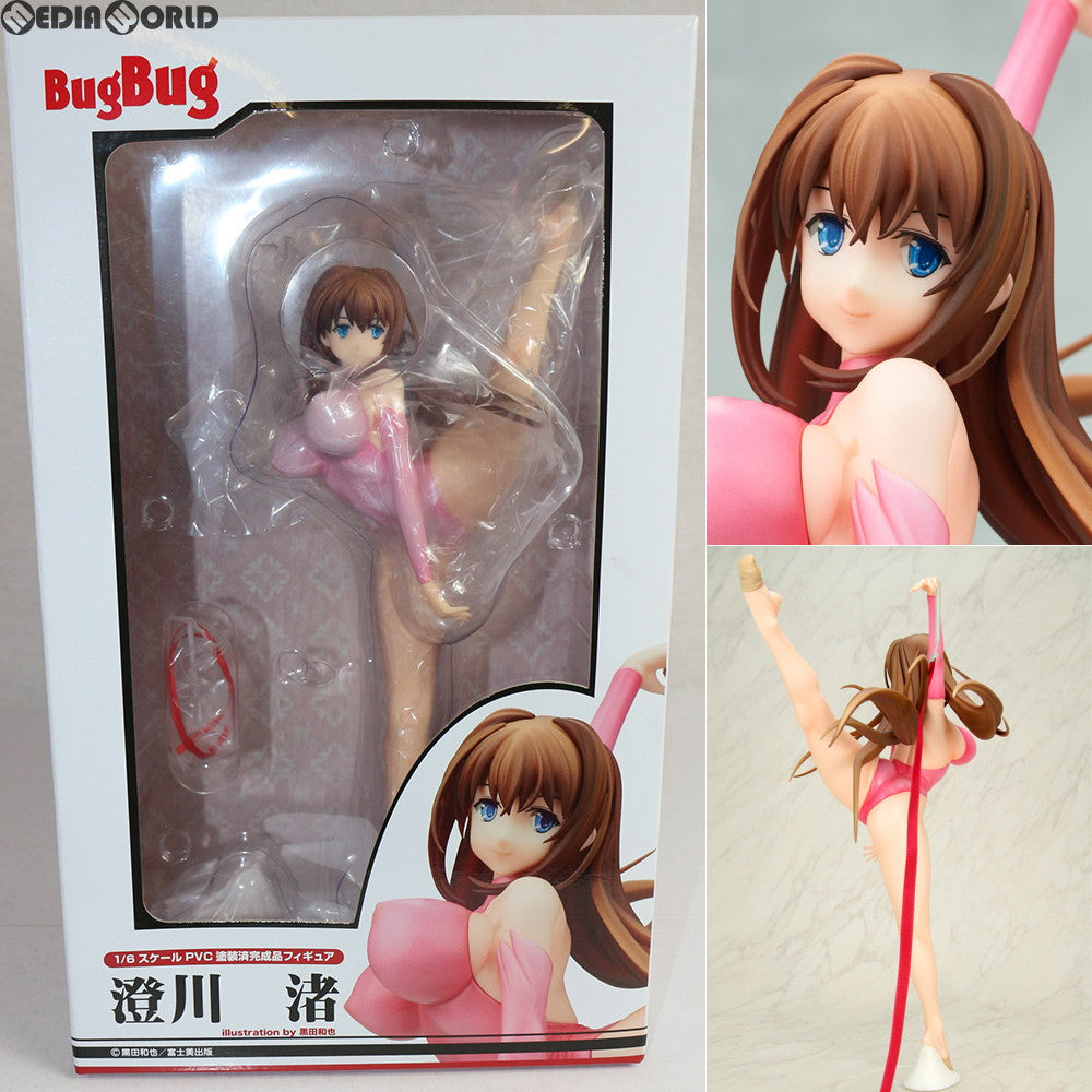 【中古即納】[箱難あり][FIG] 澄川渚(すみかわなぎさ) illustration by 黒田和也 BugBug(バグバグ) 1/6 完成品 フィギュア レチェリー(20180620)