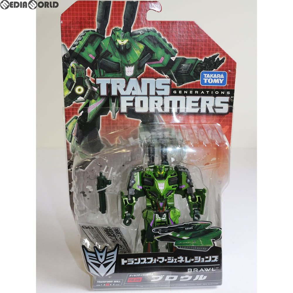 【中古即納】[TOY] トランスフォーマージェネレーションズ TG-05 ブロウル(ブルーティカス) 完成トイ タカラトミー(20130126)