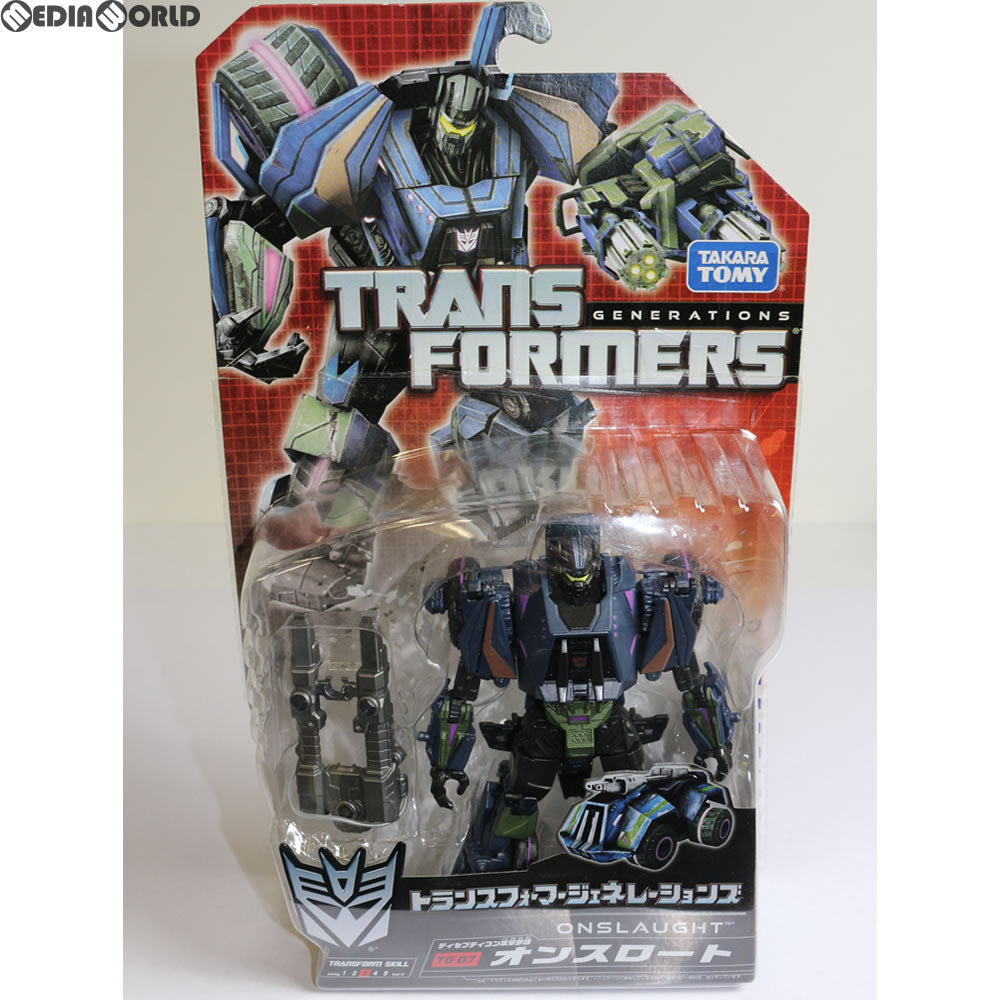 【中古即納】[TOY] トランスフォーマージェネレーションズ TG-07 オンスロート(ブルーティカス) 完成トイ タカラトミー(20130126)