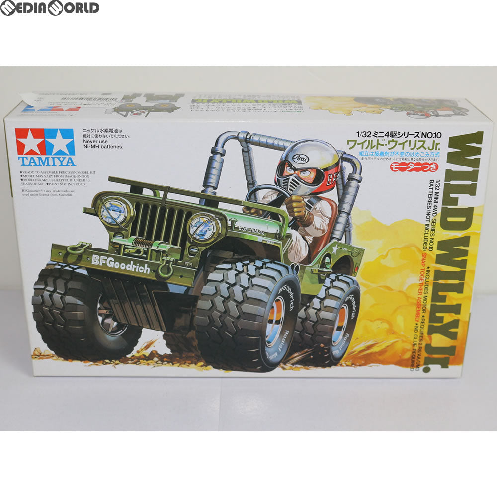 【中古即納】[M4WD] 19010 ミニ四駆シリーズ No.10 1/32 ワイルド ウイリスJr. タミヤ(19850711)