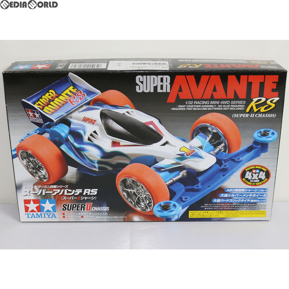 【中古即納】[M4WD] 18065 レーサーミニ四駆シリーズ No.65 1/32 スーパーアバンテRS(スーパーIIシャーシ) タミヤ(20111217)