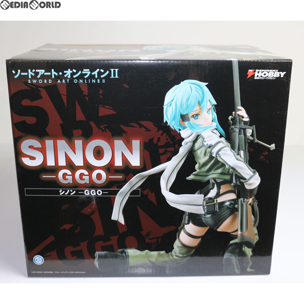 【中古即納】[FIG] 電撃屋限定 シノン -GGO- ソードアート・オンラインII 1/6 完成品 フィギュア KADOKAWA(カドカワ) /アスキー・メディアワークス(20150430)