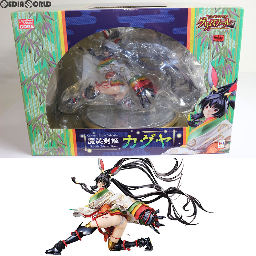 【中古即納】[FIG] エクセレントモデルCORE 魔装剣姫カグヤ(まそうけんきかぐや) クイーンズブレイド グリムワール 1/8 完成品 フィギュア メガハウス(20170731)