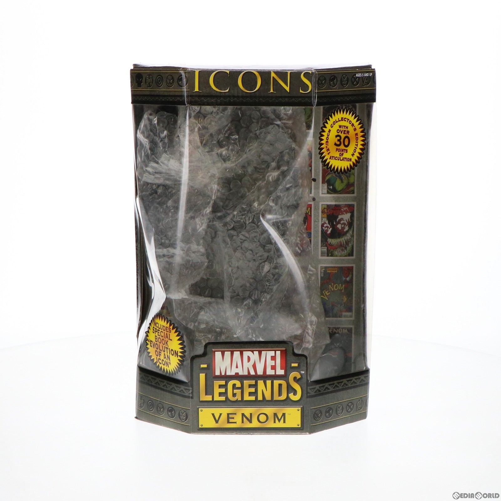 【中古即納】[FIG] Marvel Legends Icons(マーベルレジェンド アイコンズ) Venom(ヴェノム) スパイダーマン 12インチ アクションフィギュア(71624) ToyBiz(トイビズ) (20120229)