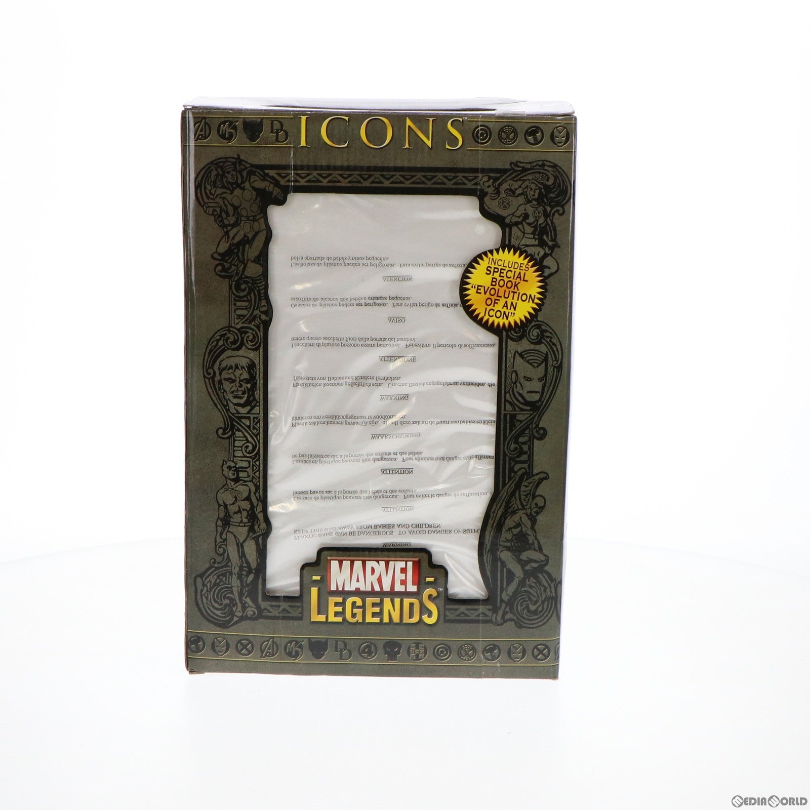 【中古即納】[FIG] Marvel Legends Icons(マーベルレジェンド アイコンズ) Venom(ヴェノム) スパイダーマン 12インチ アクションフィギュア(71624) ToyBiz(トイビズ) (20120229)
