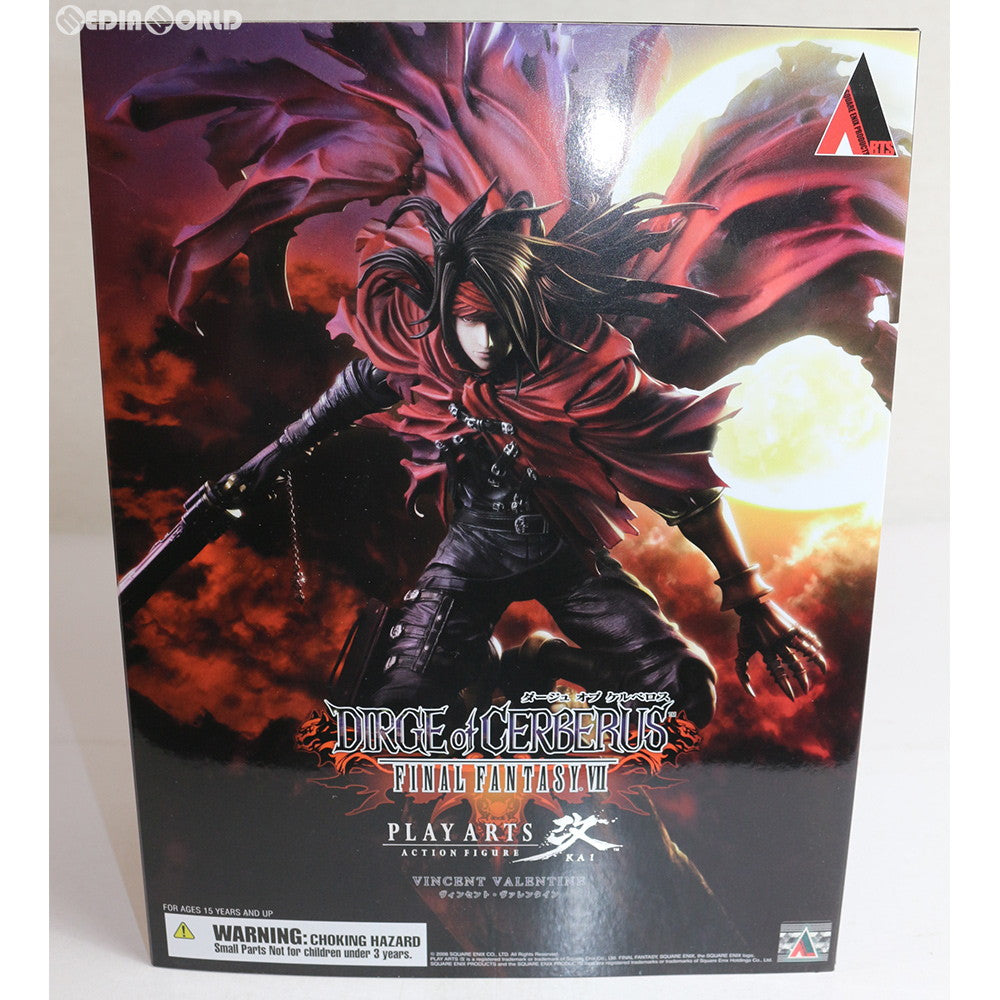 【中古即納】[FIG] PLAY ARTS改(プレイアーツ改) ヴィンセント・ヴァレンタイン ダージュ オブ ケルベロス ファイナルファンタジーVII 完成品 可動フィギュア スクウェア・エニックス(20180608)