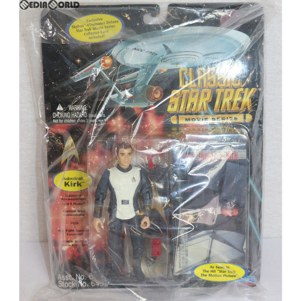 【中古即納】[FIG] Classic Star Trek Movie Series Admiral Kirk(ジェームズ・T・カーク) スタートレック 完成品 フィギュア(6451) プレイメイツ(19951231)