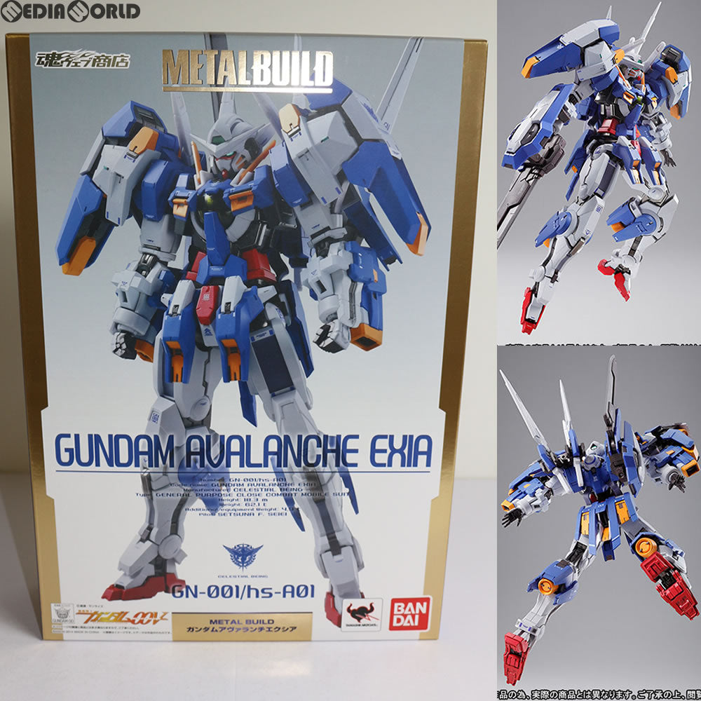 【中古即納】[FIG] 魂ウェブ商店限定 METAL BUILD ガンダムアヴァランチエクシア(通常版) 機動戦士ガンダム00V(ダブルオーブイ) 完成品 フィギュア バンダイ(20141231)