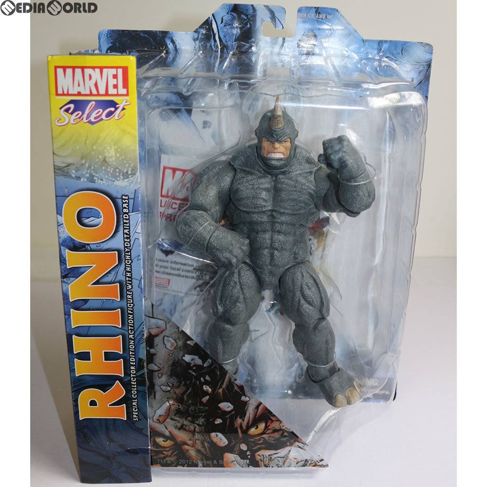【中古即納】[FIG] マーベルセレクト/ ライノ スパイダーマン 完成品 フィギュア ダイアモンドセレクト(20130131)
