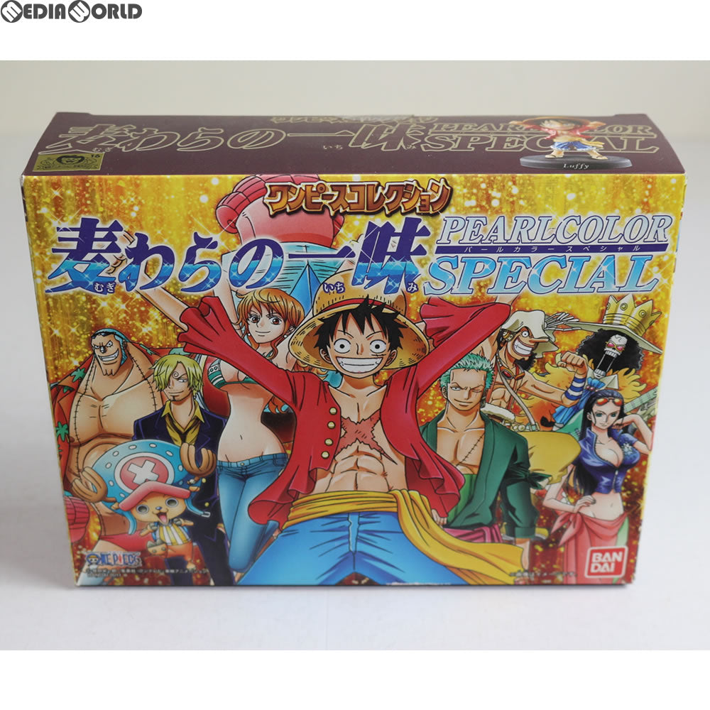 【中古即納】[FIG] (食玩) ワンピースコレクション 麦わらの一味パールカラーセット(9体セット) ONE PIECE 完成品 フィギュア バンダイ(20111221)