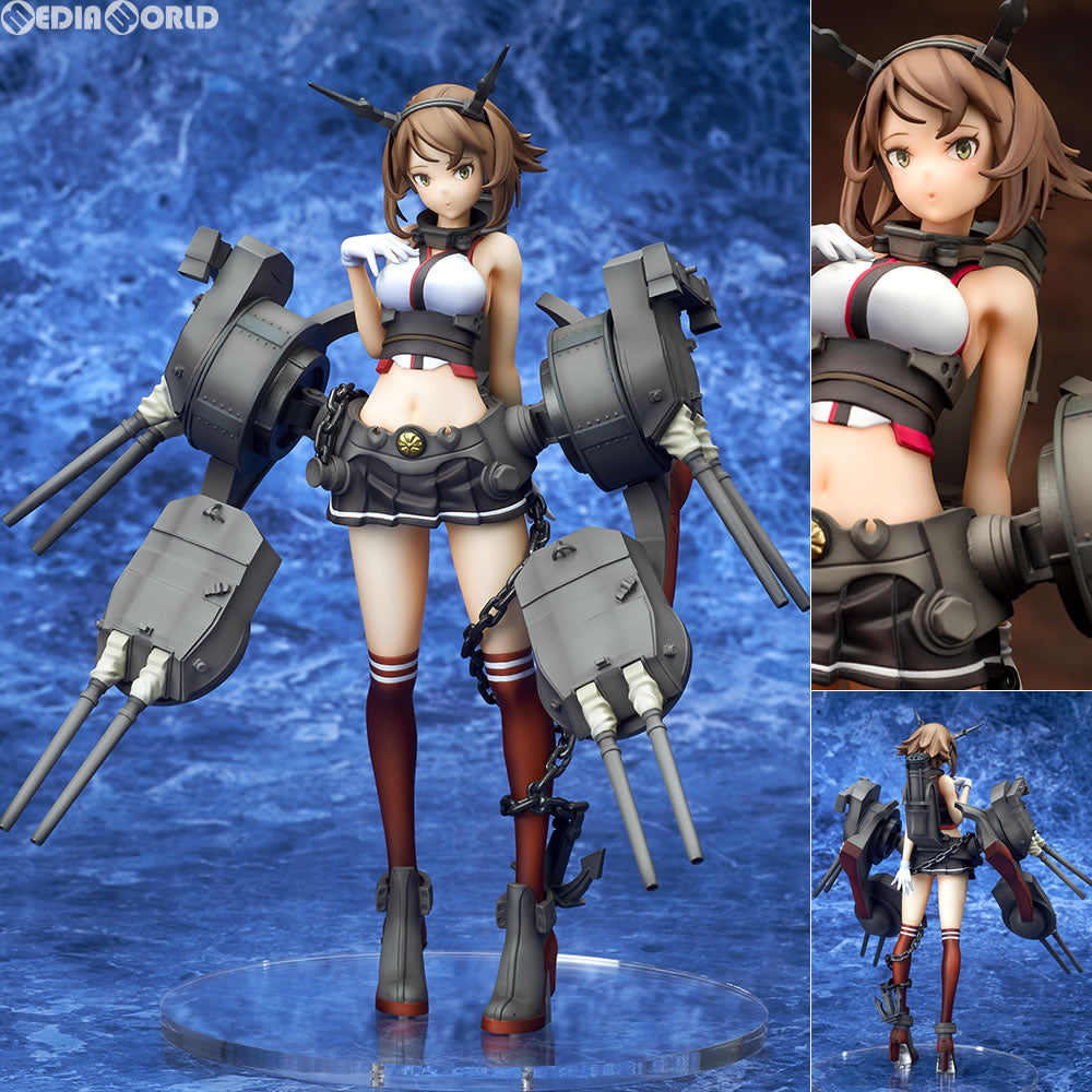 【中古即納】[FIG] 陸奥(むつ) 艦隊これくしょん -艦これ- 完成品 フィギュア キューズQ(20200520)