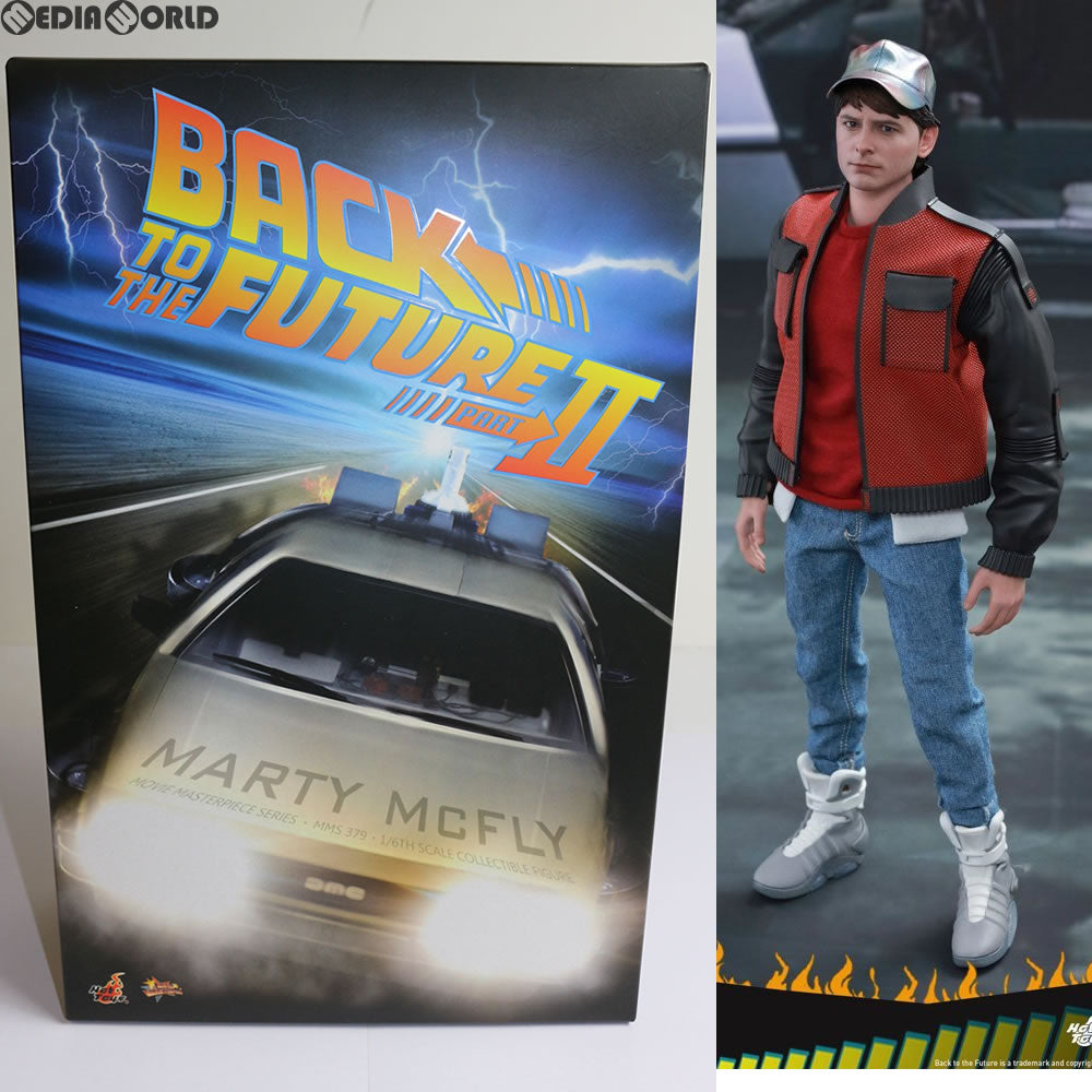 【中古即納】[FIG] ムービー・マスターピース マーティ・マクフライ バック・トゥ・ザ・フューチャー PART2 1/6スケールフィギュア(MM#379) ホットトイズ(20171130)