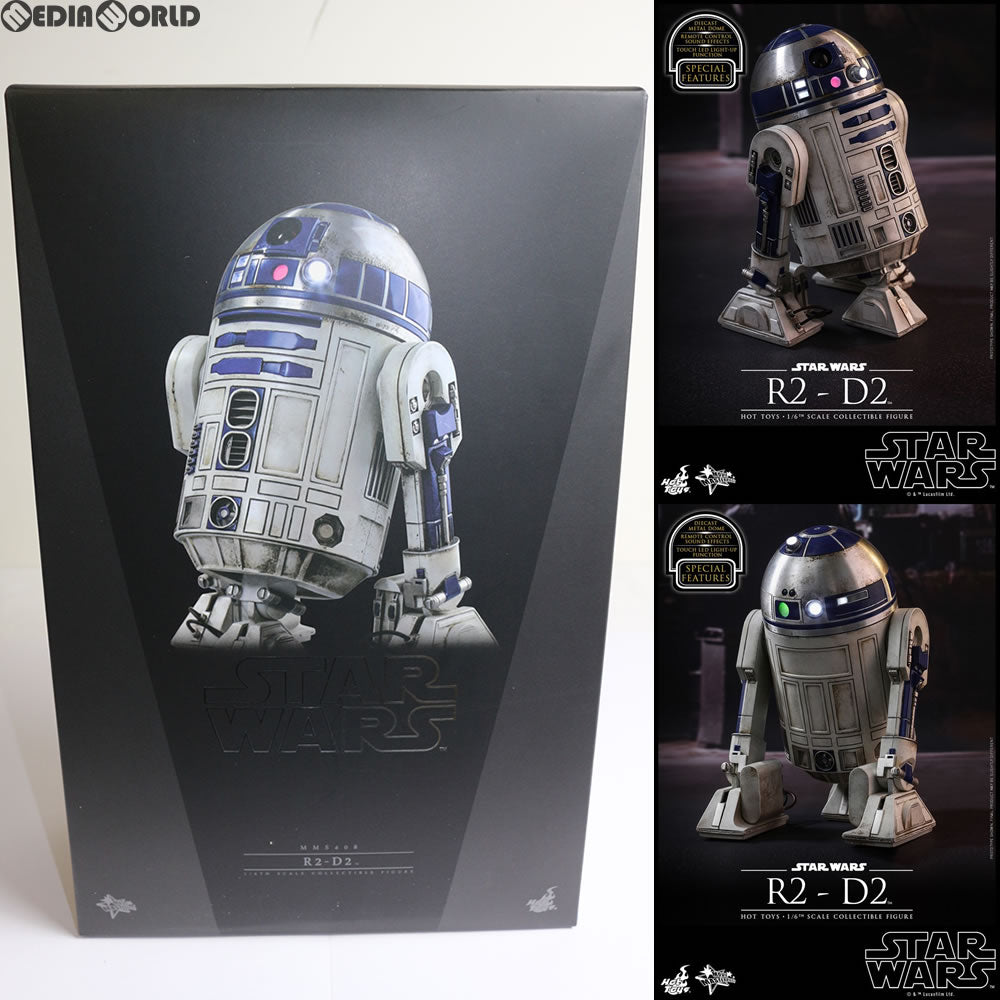【中古即納】[FIG] ムービー・マスターピース R2-D2 STAR WARS(スター・ウォーズ) /フォースの覚醒 1/6スケールフィギュア(MM#408) ホットトイズ(20180131)