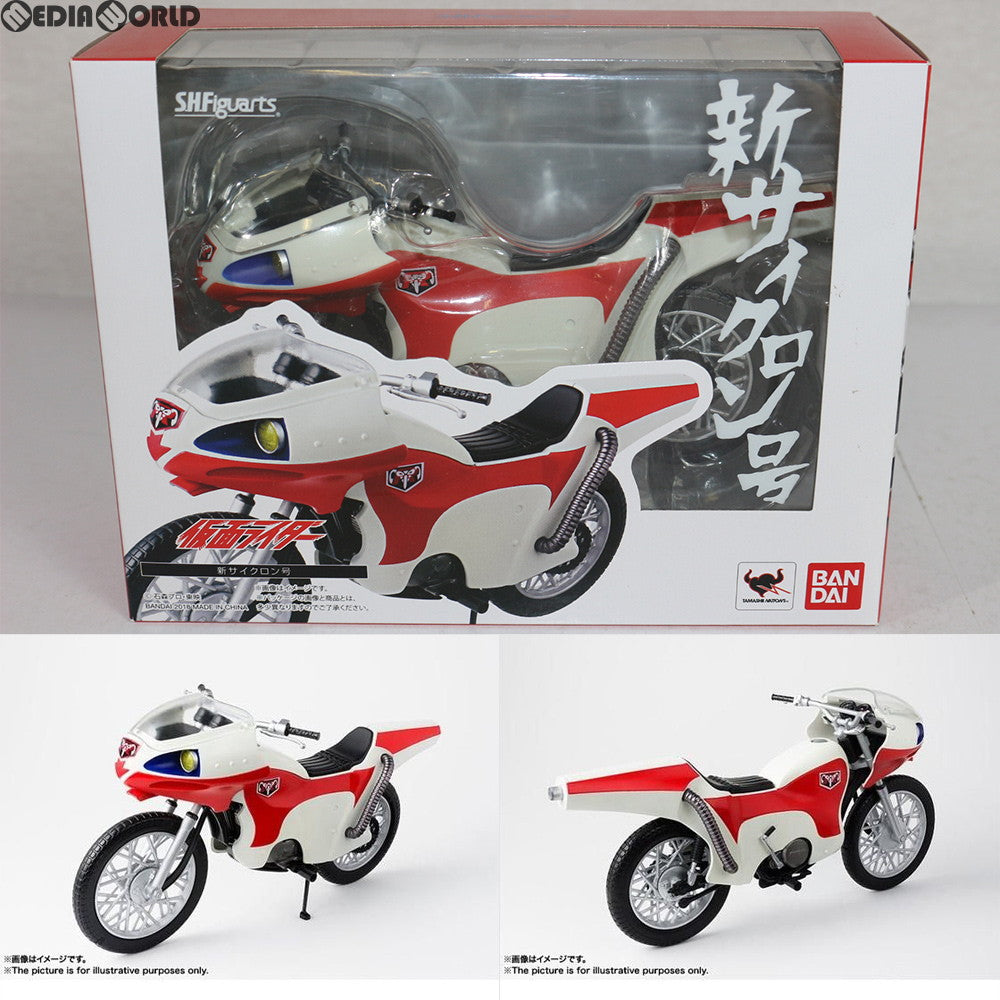 【中古即納】[FIG] S.H.Figuarts(フィギュアーツ) 新サイクロン号(2018年版) 仮面ライダー 完成品 フィギュア バンダイ(20180630)
