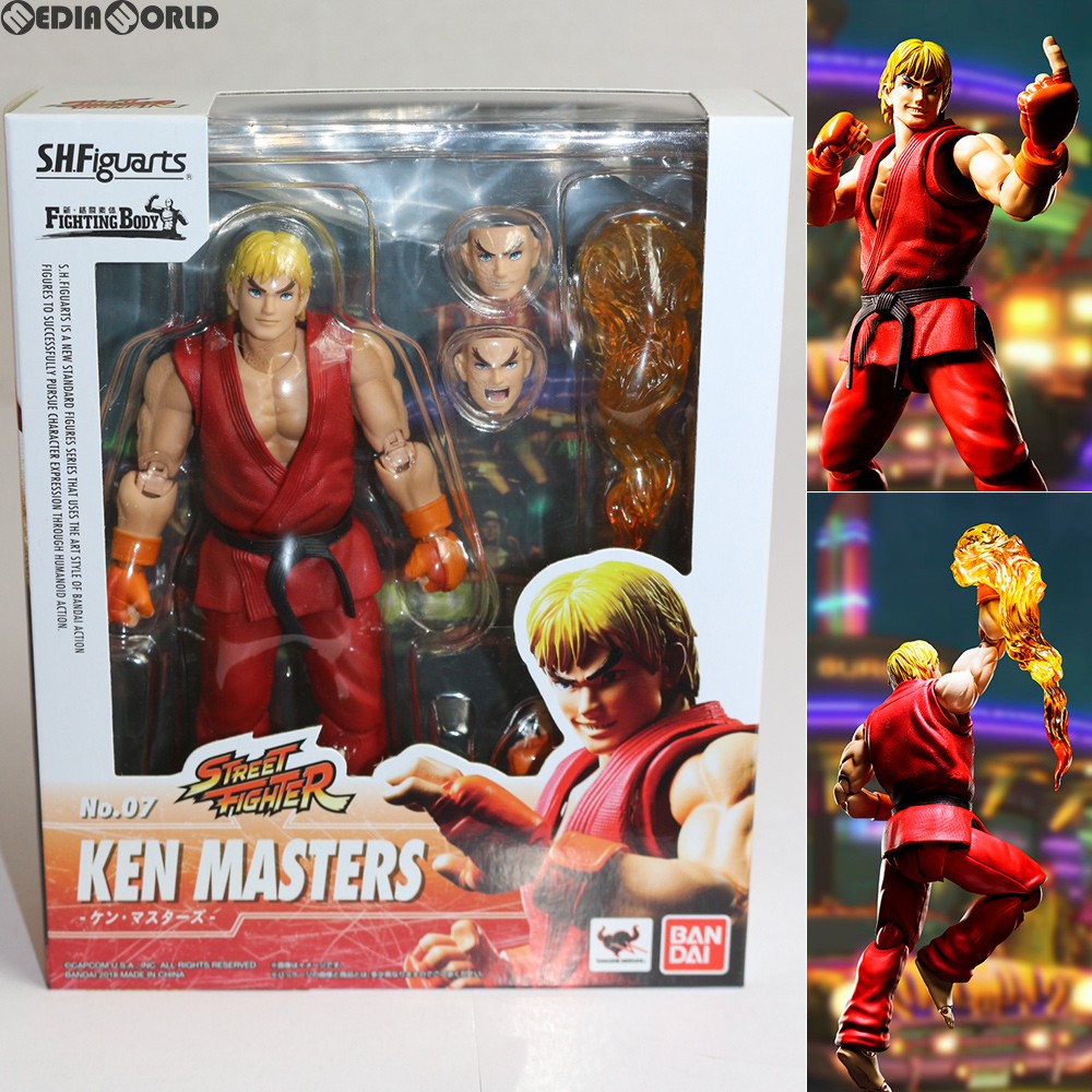 【中古即納】[FIG] S.H.Figuarts(フィギュアーツ) ケン・マスターズ ストリートファイターIV 完成品 可動フィギュア バンダイ(20180623)