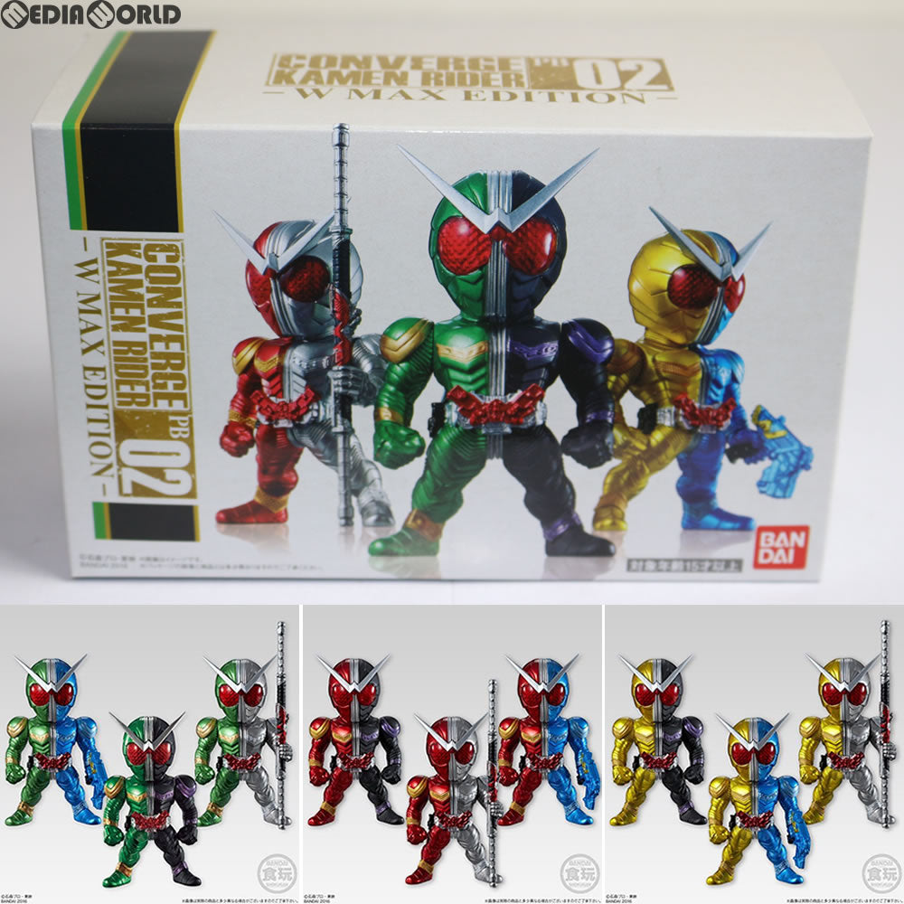 【中古即納】[FIG] (食玩) プレミアムバンダイ限定 CONVERGE KAMEN RIDER PB02 -W MAX EDITION- 仮面ライダーW フィギュア バンダイ(20160930)
