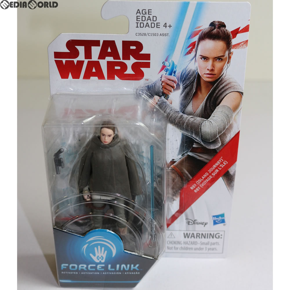 【中古即納】[FIG] The Last Jedi FORCE LINK Rey (Island Journey) (レイ アイランド・ジャーニー) STAR WARS(スター・ウォーズ) /最後のジェダイ 完成品 フィギュア(C3528) ハズブロ(20171031)
