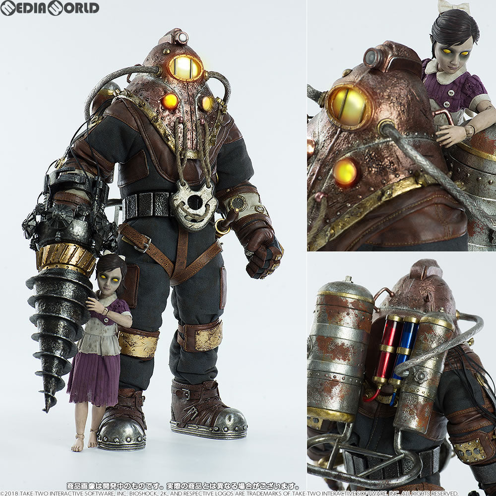 【中古即納】[FIG] 1/6 Subject Delta & Little Sister(1/6 実験体デルタ&リトルシスター) BioShock2(バイオショック2) 完成品 可動フィギュア threezero(スリーゼロ) (20190615)