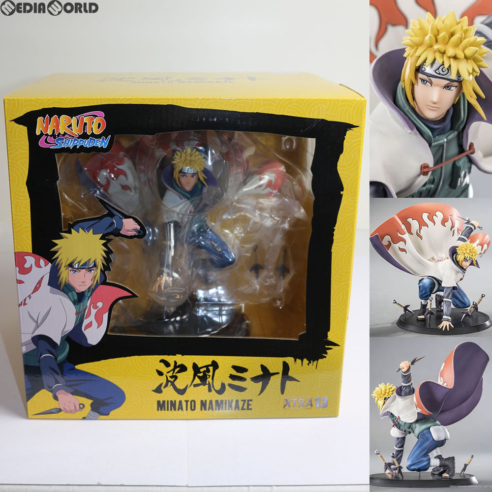 【中古即納】[FIG] Xtra13 Minato Nnamikaze(波風ミナト/なみかぜみなと) NARUTO-ナルト- 疾風伝 完成品 フィギュア(XT13NA) TSUME ART(ツメアート) (20071231)