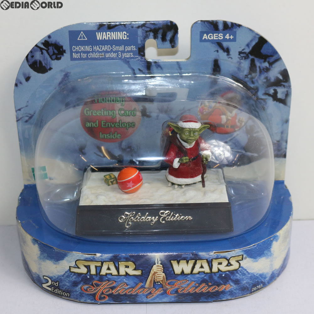 【中古即納】[FIG] STAR WARS Holiday Edition 2nd Edition Yoda(ヨーダ) スター・ウォーズ 完成品 フィギュア(26763) ハズブロ(20031231)