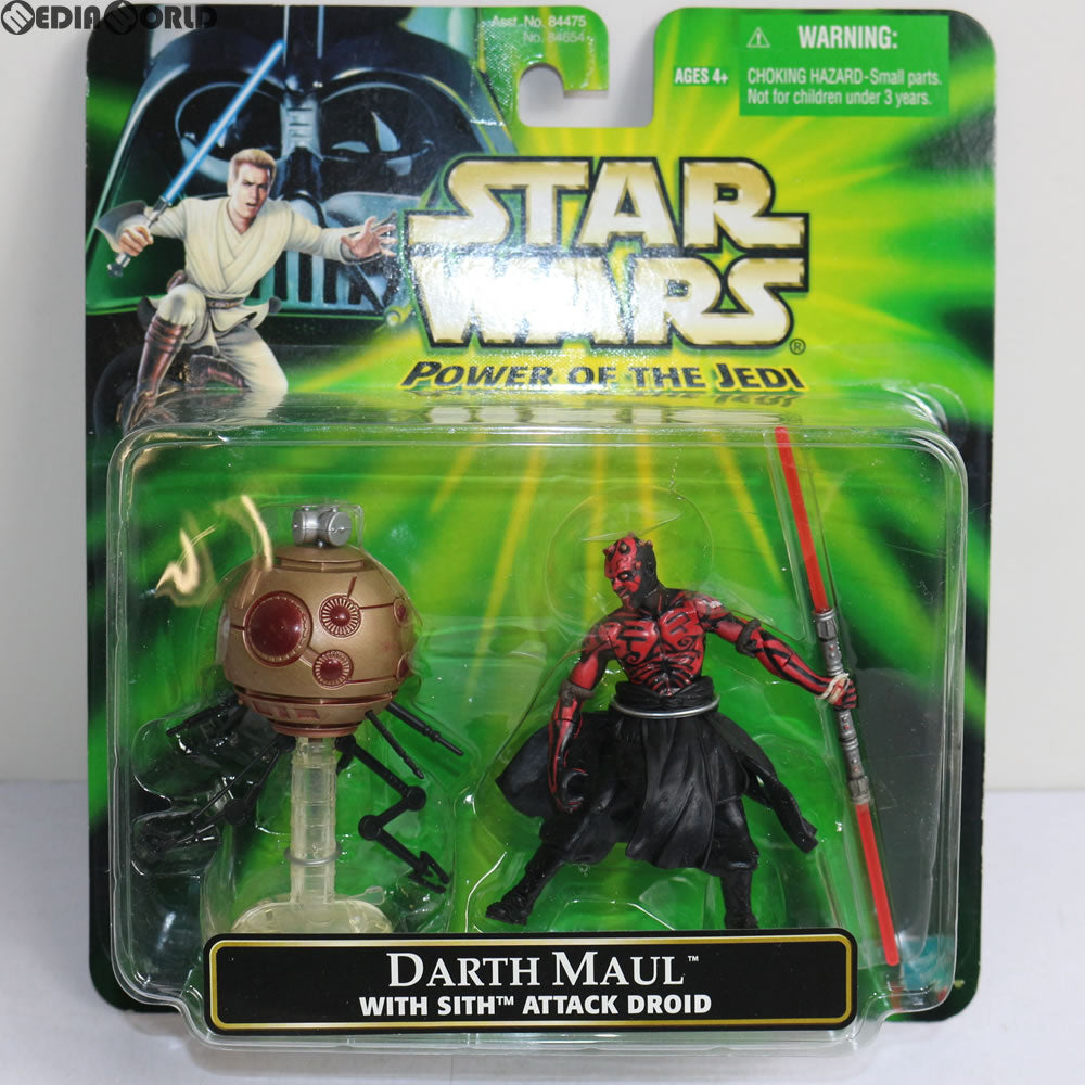 【中古即納】[FIG] スター・ウォーズ パワー・オブ・ザ・ジェダイ デラックス フィギュア ダース・モール with シス・アタック・ドロイド STAR WARS 完成品 フィギュア(84654) トミー(20011231)