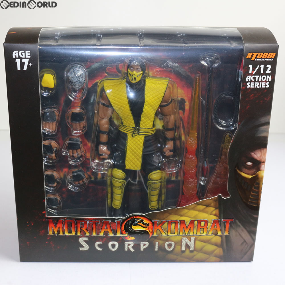 【中古即納】[FIG] モータルコンバット/ VS シリーズ: クラシック スコーピオン 1/12 アクションフィギュア ストームコレクティブルズ(20170115)