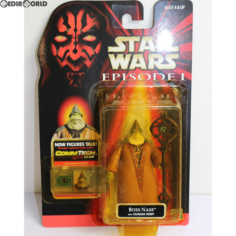 【中古即納】[FIG] スター・ウォーズ コムテック ベーシックフィギュア ボス・ナス STAR WARS エピソード1/ファントム・メナス 完成品 フィギュア(84119) トミー(19981231)
