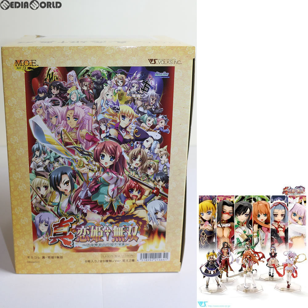 【中古即納】[BOX][FIG] モエコレBurrning M.O.E.(モエコレ) 真・恋姫†無双 完成品 フィギュア(8個) ボークス(20090930)