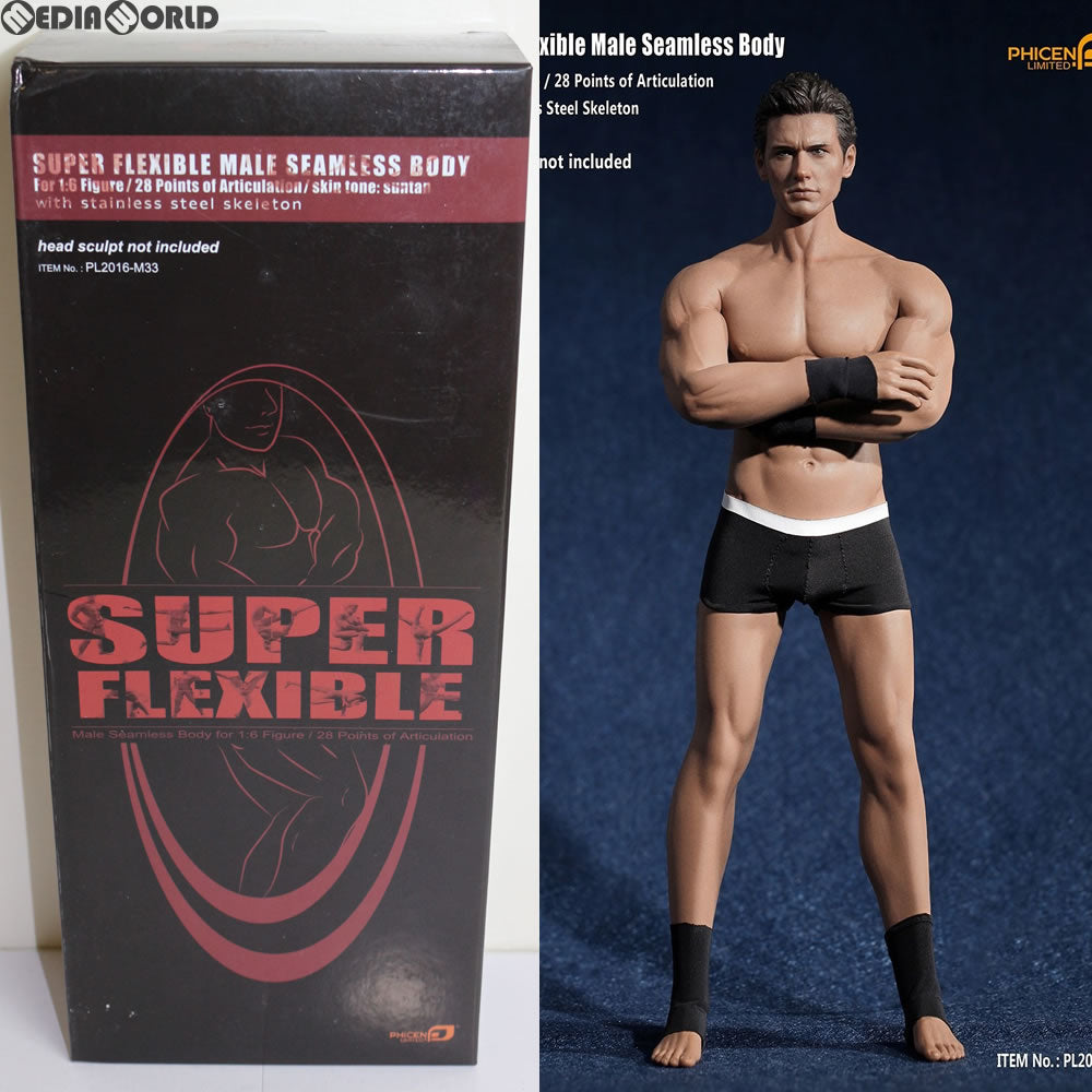 【中古即納】[FIG] 1/6 スーパーフレキシブル 男性シームレスボディ ステンレススティールスケルトン ドール用素体(PL2016-M33) (海外流通版) ファイセン・リミテッド(20161103)