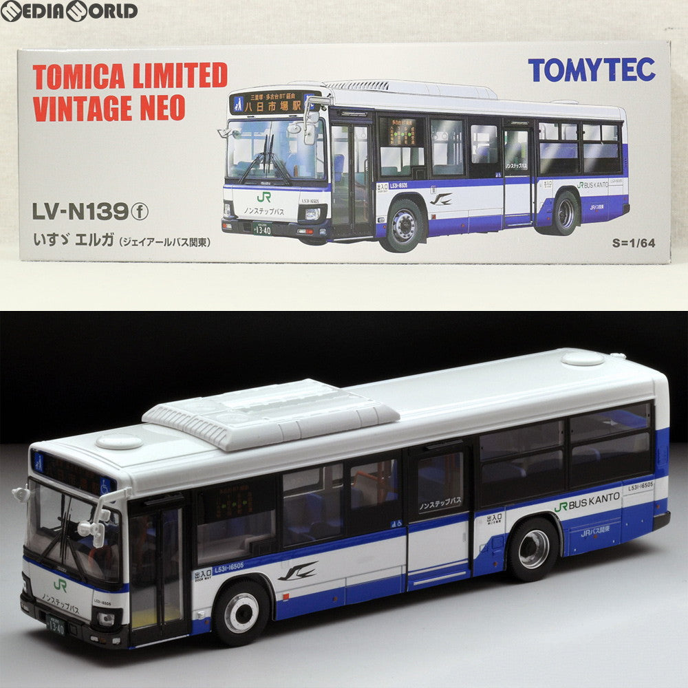 【中古即納】[FIG] トミカリミテッドヴィンテージNEO LV-N139f いすゞ エルガ ジェイアールバス関東 1/64 完成品 ミニカー トミーテック(20180609)