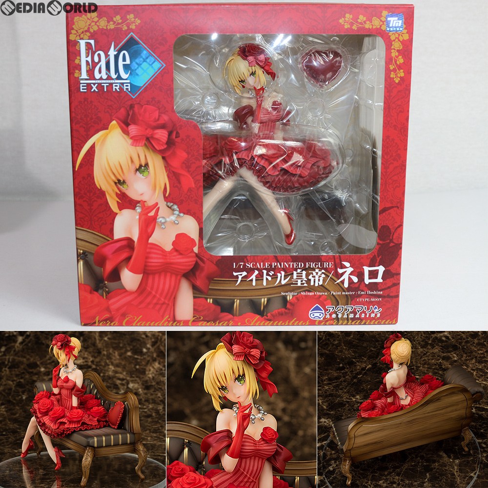 【中古即納】[FIG] アイドル皇帝/ネロ Fate/EXTRA(フェイト/エクストラ) 1/7 完成品 フィギュア アクアマリン(20181130)