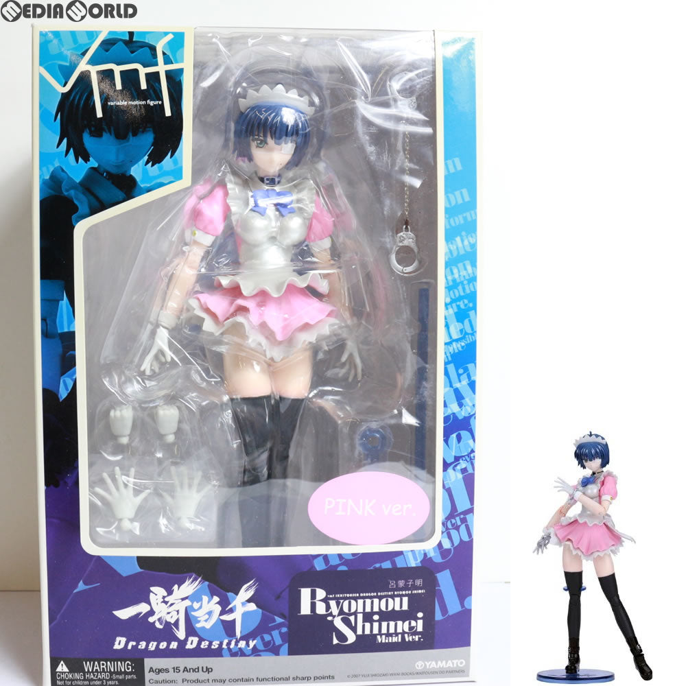 【中古即納】[FIG] vmf 呂蒙子明(りょもうしめい) メイド服 ピンクver. 一騎当千 Dragon Destiny 1/7 完成品 フィギュア YAMATO(やまと) (20090429)