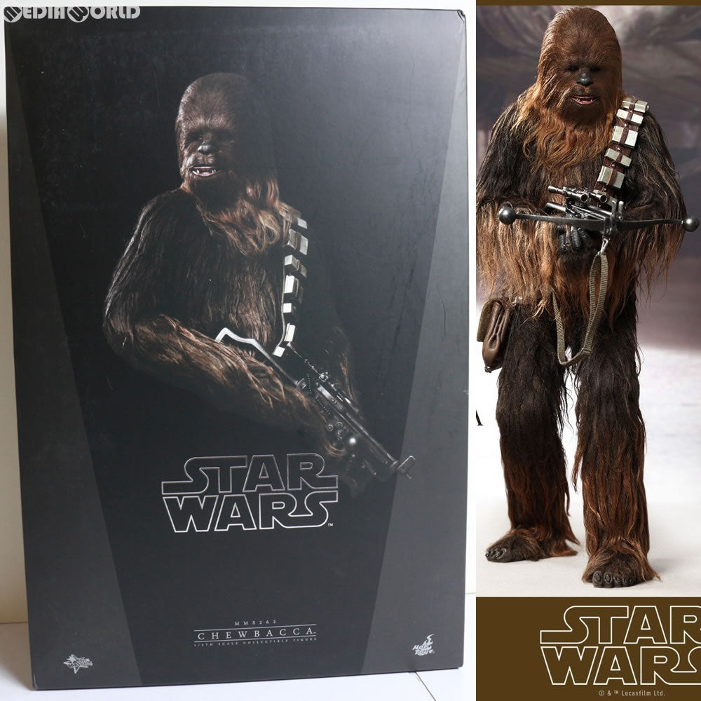 【中古即納】[FIG] ムービー・マスターピース チューバッカ STAR WARS(スター・ウォーズ) エピソード4/新たなる希望 1/6スケールフィギュア(MM#262) ホットトイズ(20150916)