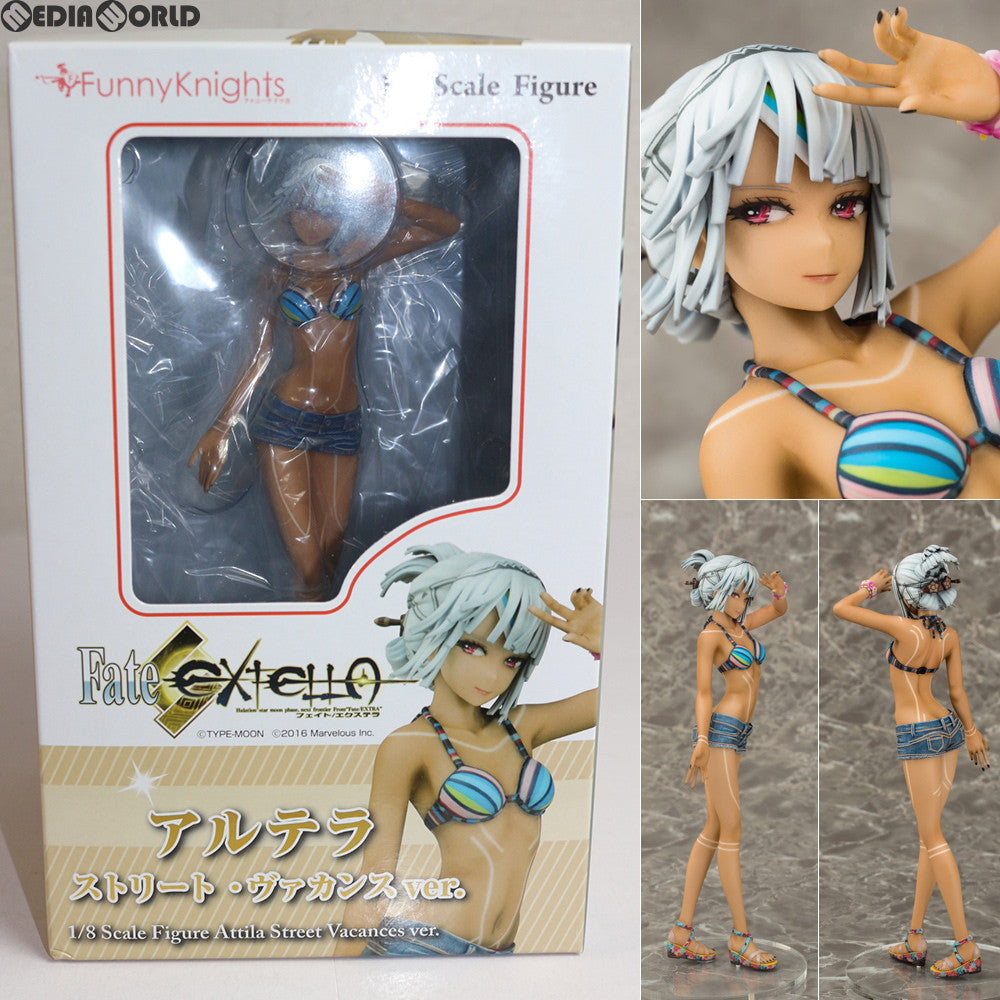 【中古即納】[FIG] アルテラ ストリート・ヴァカンスver. Fate/EXTELLA(フェイト/エクステラ) 1/8 完成品 フィギュア ファニーナイツ(アオシマ) (20180704)