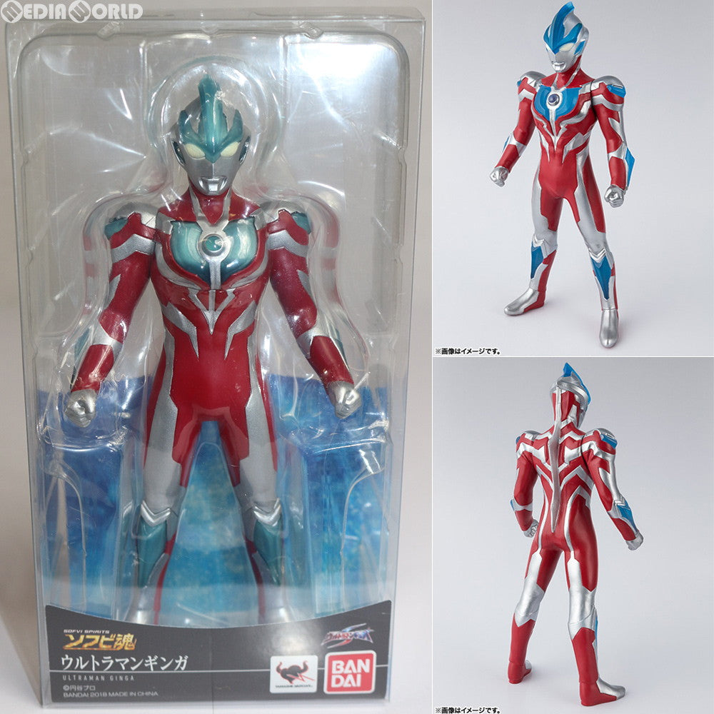 FIG]ソフビ魂 ウルトラマンギンガ 完成品 ソフビフィギュア バンダイ