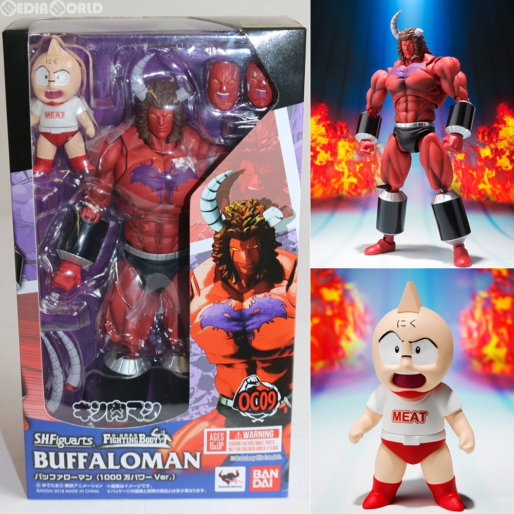 【中古即納】[FIG] S.H.Figuarts(フィギュアーツ) バッファローマン(1000万パワーVer.) キン肉マン 完成品 可動フィギュア バンダイ(20180720)