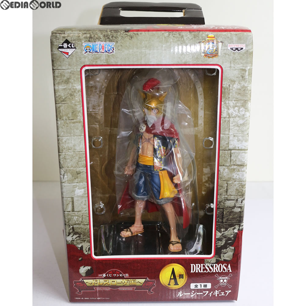 【中古即納】[FIG] 一番くじ ワンピース 〜ドレスローザ編〜 ルーシー(ルフィ) フィギュア ONE PIECE プライズ バンプレスト(20140930)