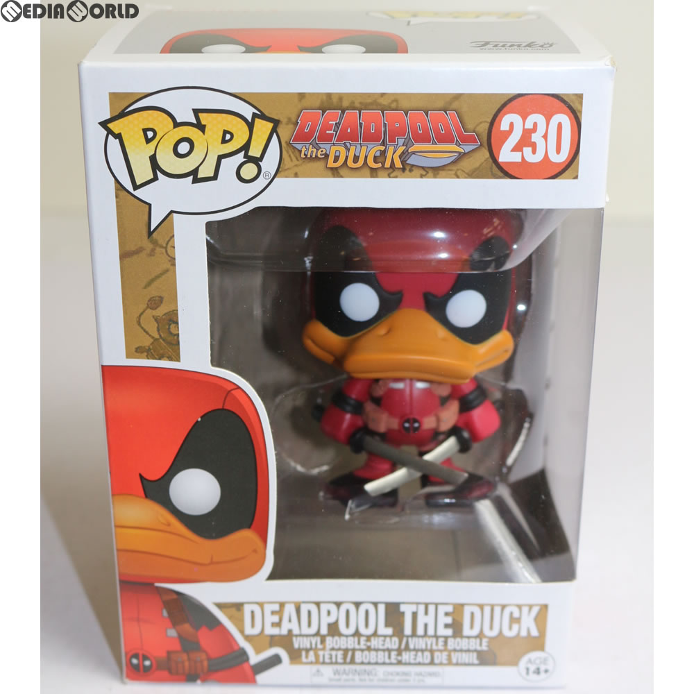 【中古即納】[FIG] 東京コミコン2017限定 POP! デッドプール・ザ・ダック マーベル・コミック 完成品 フィギュア FUNKO(ファンコ) (20171201)