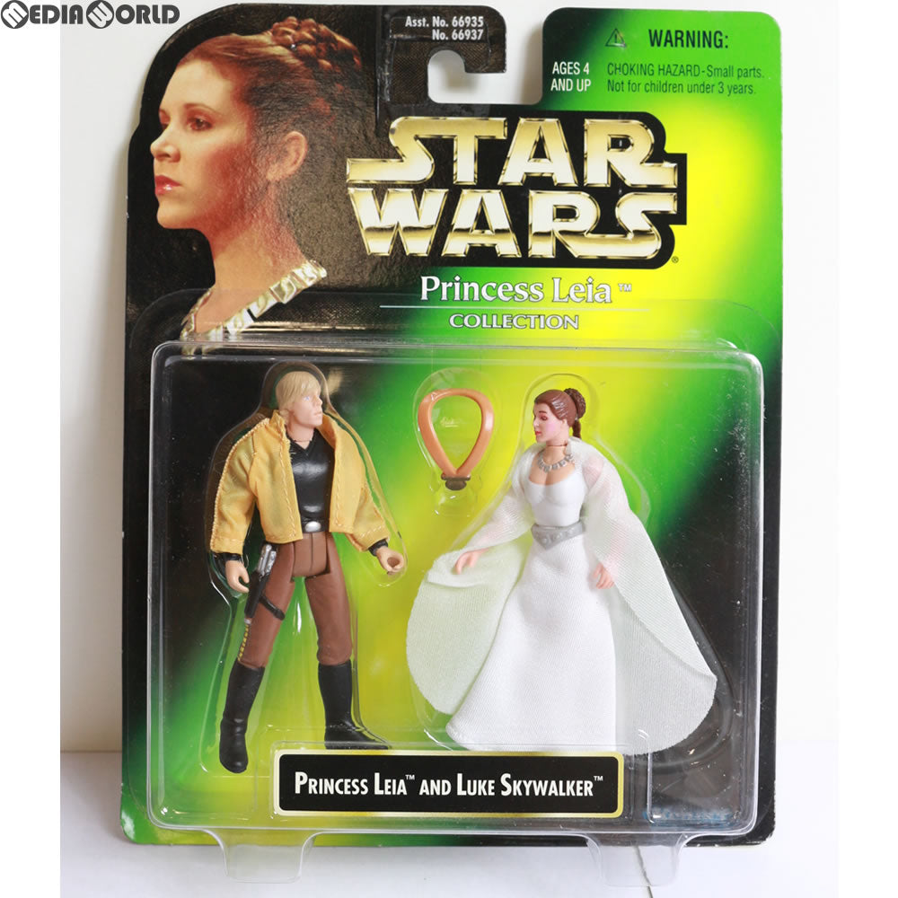 【中古即納】[FIG] Princess Leia Collection Princess Leia & Luke Skywalker(レイア姫&ルーク・スカイウォーカー) STAR WARS(スター・ウォーズ) 完成品 フィギュア(66937) ハズブロ(19971231)