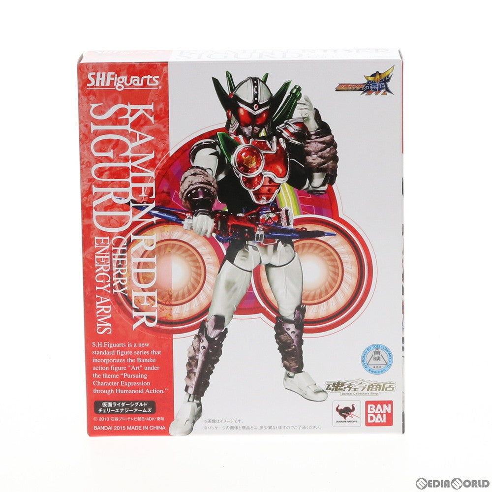 【中古即納】[FIG] 魂ウェブ商店限定 S.H.Figuarts(フィギュアーツ) 仮面ライダーシグルド チェリーエナジーアームズ 仮面ライダー鎧武 完成品 フィギュア バンダイ(20151016)