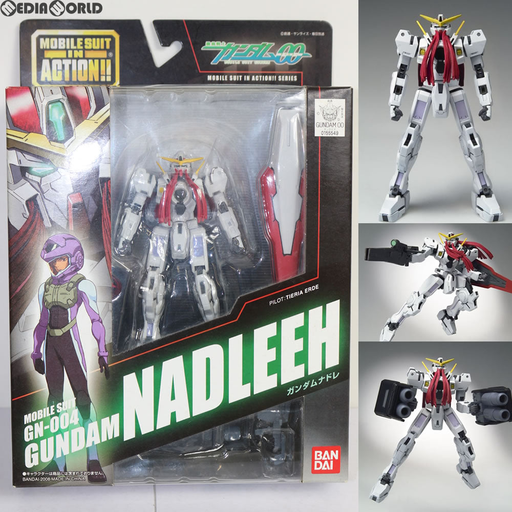 【中古即納】[FIG] MS IN ACTION!! ガンダムナドレ 機動戦士ガンダム00(ダブルオー) 完成品 フィギュア バンダイ(20080927)