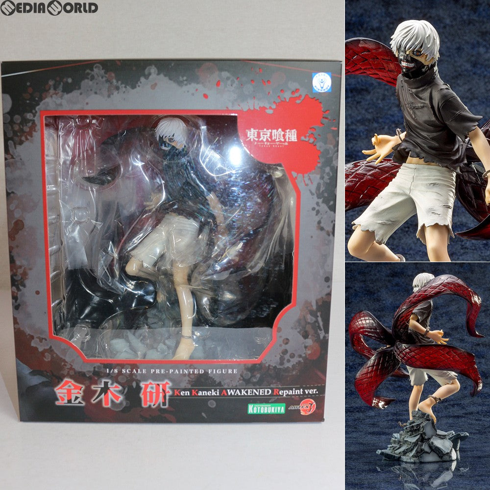 【中古即納】[FIG]ARTFX J 金木研(かねきけん) AWAKENED リペイント ver. 東京喰種トーキョーグール 1/8 完成品 フィギュア(PP753) コトブキヤ(20180811)