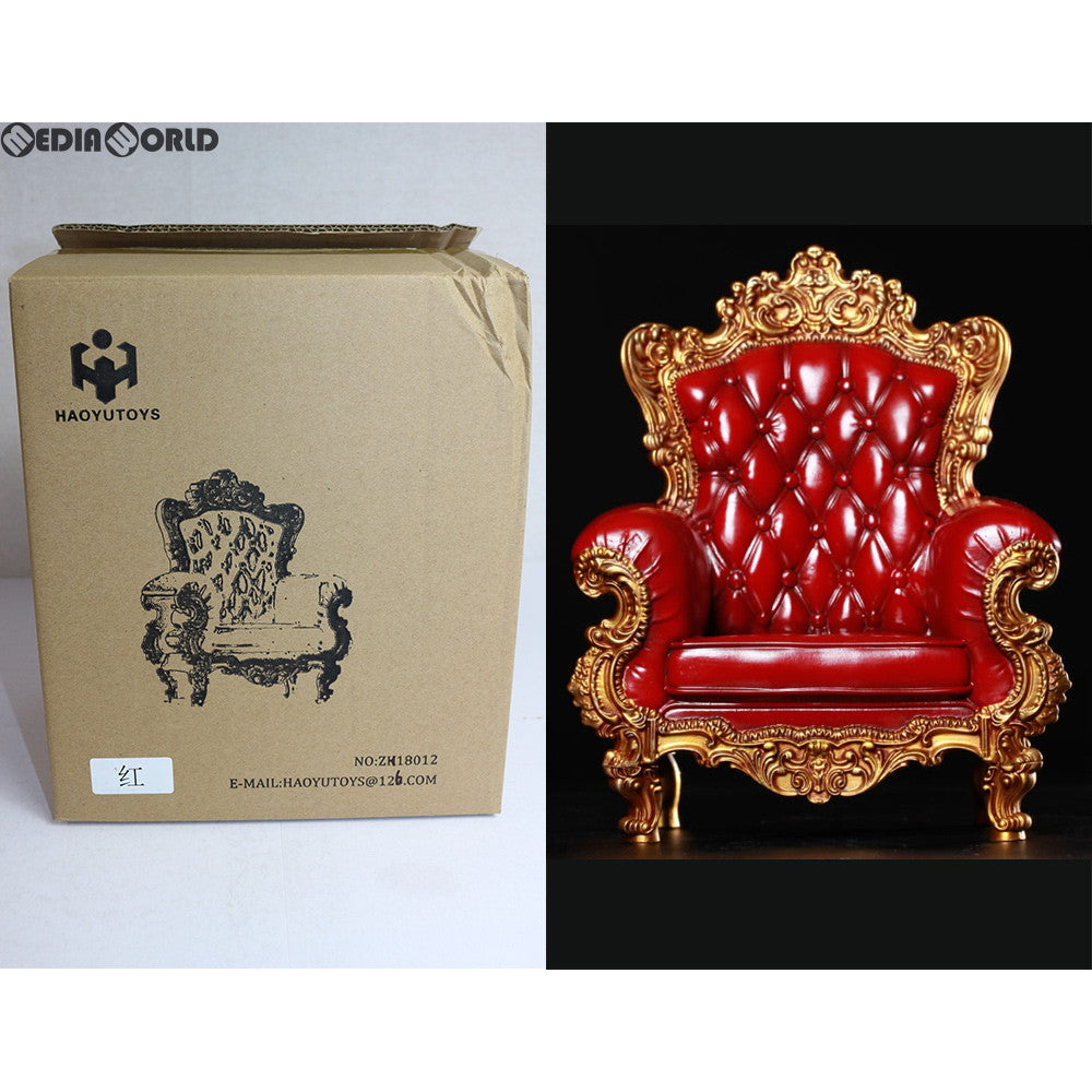 【中古即納】[FIG] 1/6 シングルソファ 3.0 レッド ドール用家具(ZH18012R) ハオユートイズ(20180720)
