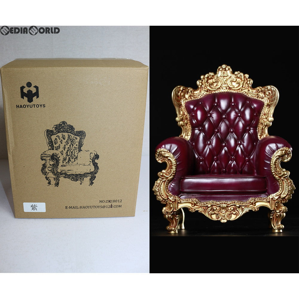 【中古即納】[FIG] 1/6 シングルソファ 3.0 パープル ドール用家具(ZH18012P) ハオユートイズ(20180720)