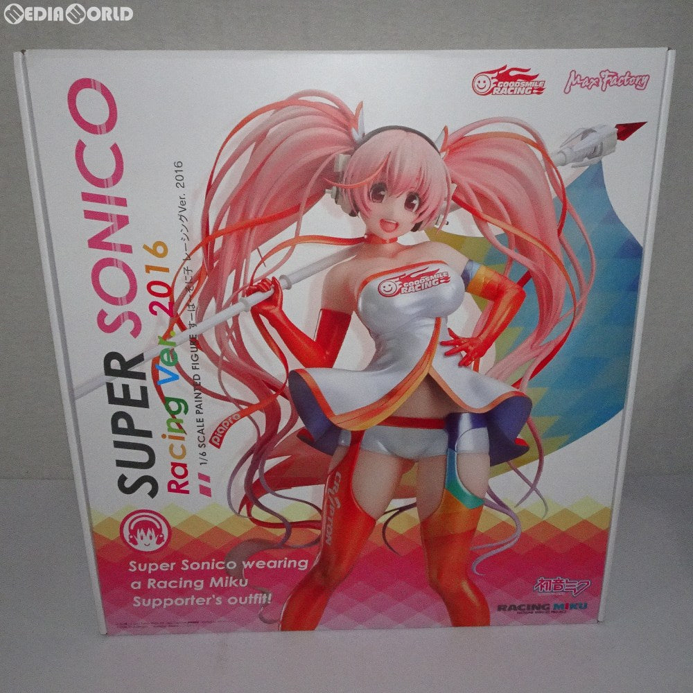 【中古即納】[FIG] すーぱーそに子 レーシングVer. 2016 初音ミクGTプロジェクト 1/6 完成品 フィギュア マックスファクトリー(20190726)