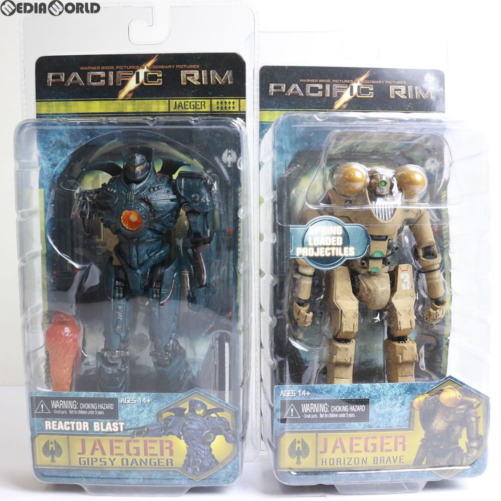【中古即納】[FIG] 7インチ アクションフィギュア シリーズ6 ジプシー・デンジャー&ホライゾン・ブレイヴ 2種セット パシフィック・リム 完成品 可動フィギュア ネカ(20150515)