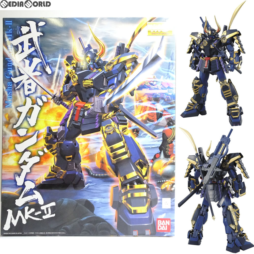 【中古即納】[PTM] MG 1/100 武者ガンダムMk-II 機動戦士ガンダム プラモデル(0163119) バンダイ(20100531)