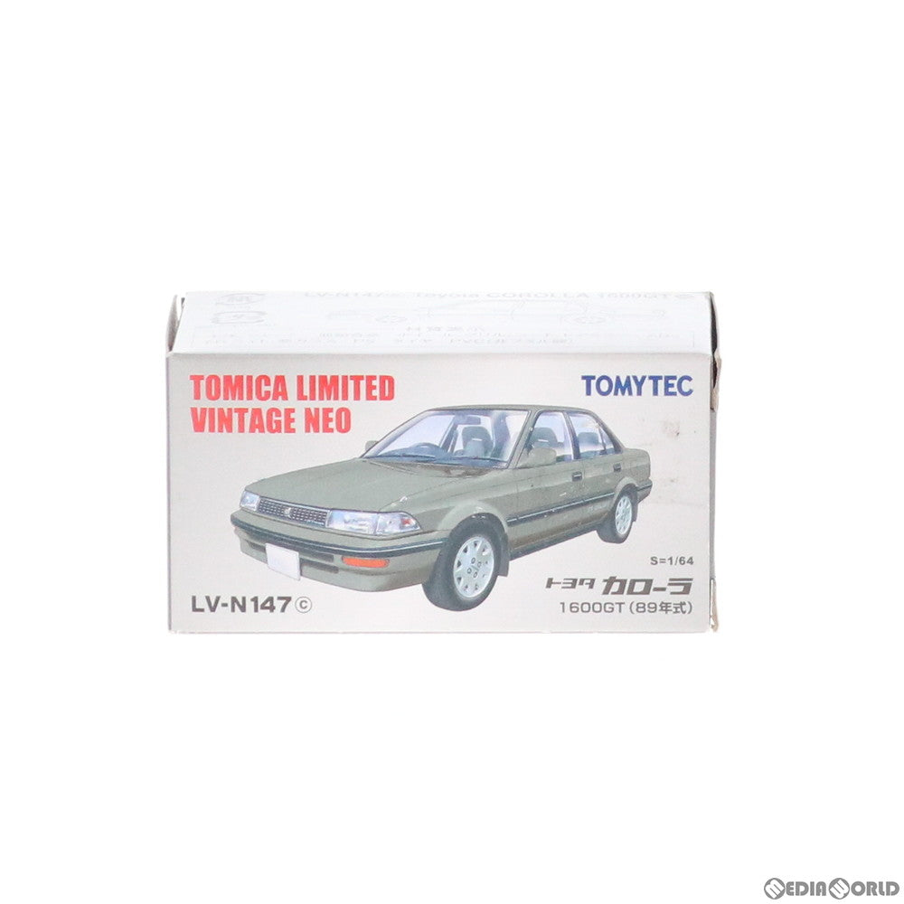 【中古即納】[FIG] トミカリミテッドヴィンテージNEO TLV-N147c カローラ1600GT(グレー) 1/64 完成品 ミニカー TOMYTEC(トミーテック) (20180811)